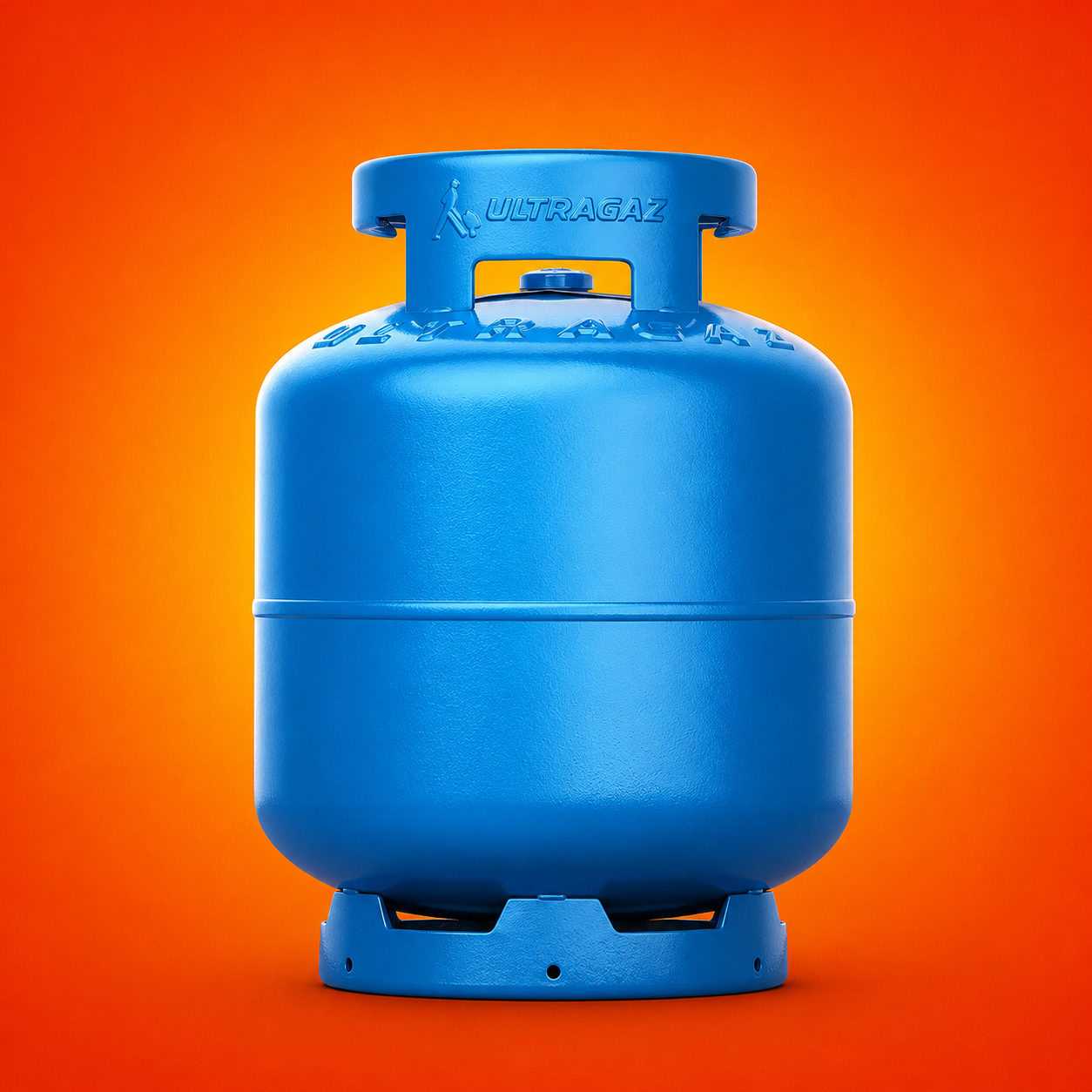 Botijão de gás azul P13